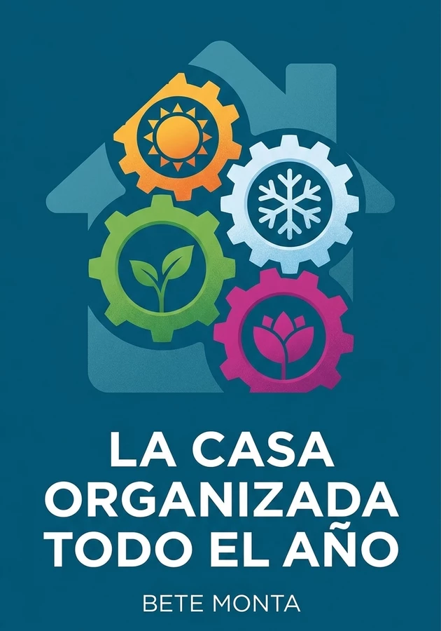 Portada del libro La casa organizada todo el año, de Bete Monta — resumen crítico y reseña en 12min