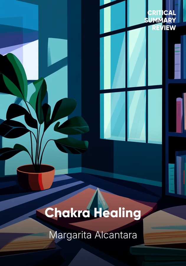 Book cover of Chakra Healing by Margarita Alcantara — critical summary review on 12min