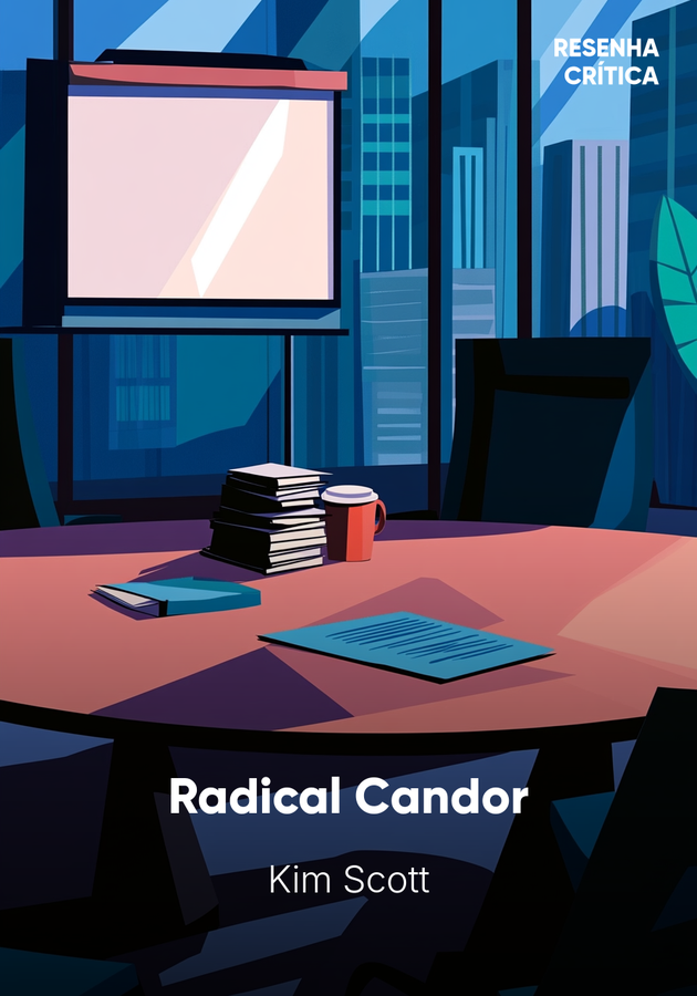 Capa do livro Radical Candor, de Kim Scott — resumo e resenha crítica no 12min