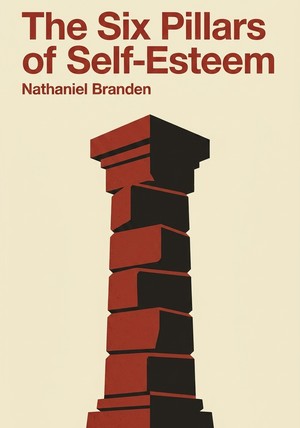 Book cover of The Six Pillars of Self-Esteem by Nathaniel Branden — critical summary review on 12min