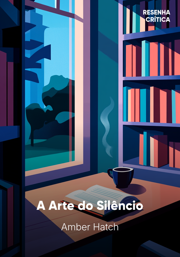 Capa do livro A Arte do Silêncio, de Amber Hatch — resumo e resenha crítica no 12min