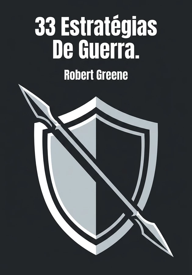 Capa do livro 33 Estratégias De Guerra., de Robert Greene — resumo e resenha crítica no 12min