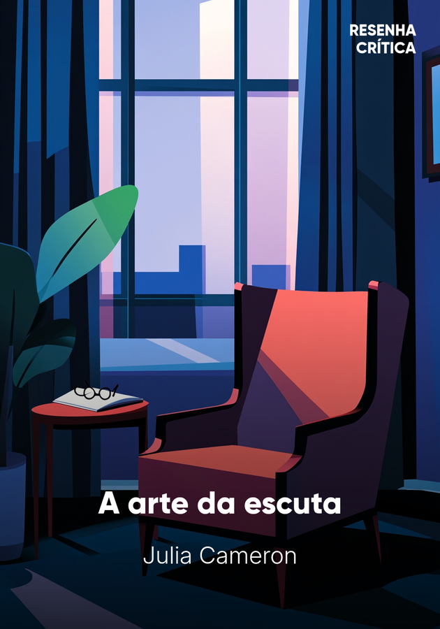 Capa do livro A arte da escuta, de Julia Cameron — resumo e resenha crítica no 12min