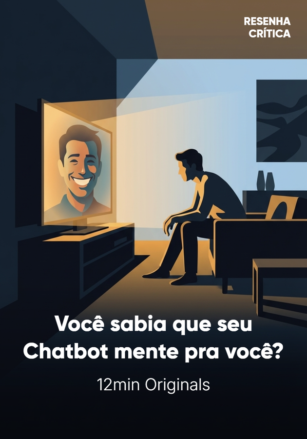 Capa do livro Você sabia que seu Chatbot mente pra você?, de 12min Originals — resumo e resenha crítica no 12min