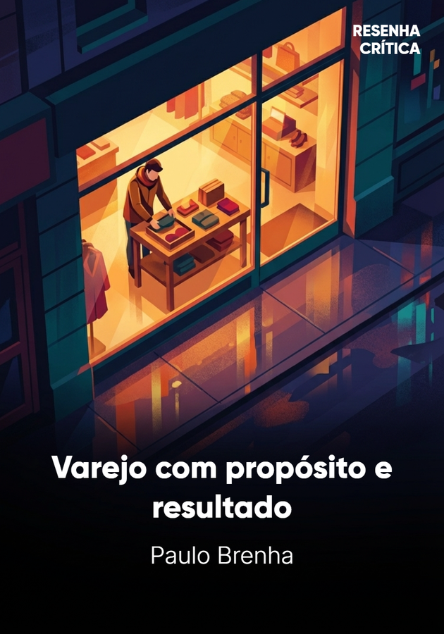 Capa do livro Varejo com propósito e resultado, de Paulo Brenha — resumo e resenha crítica no 12min