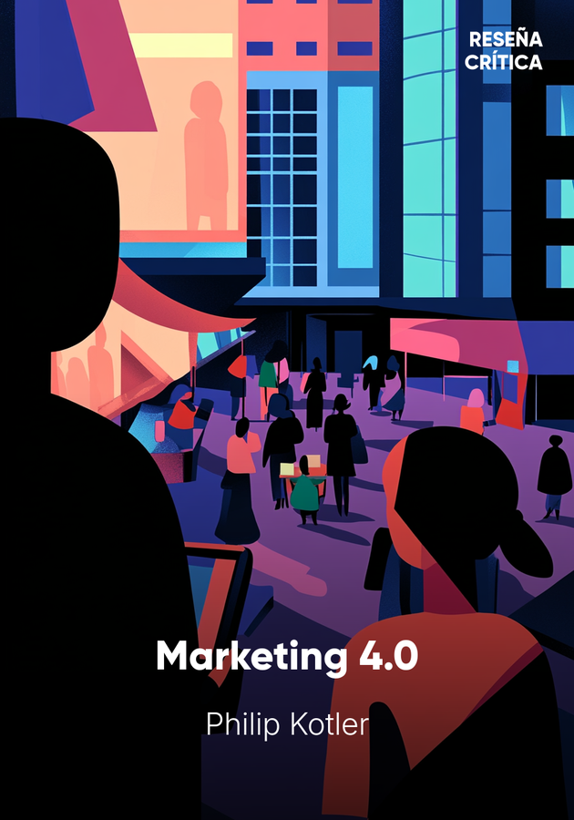 Portada del libro Marketing 4.0, de Philip Kotler — resumen crítico y reseña en 12min