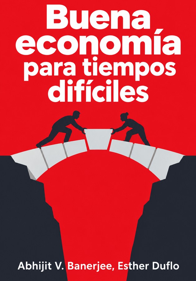 Portada del libro Buena economía para tiempos difíciles, de Abhijit V. Banerjee & Esther Duflo — resumen crítico y reseña en 12min
