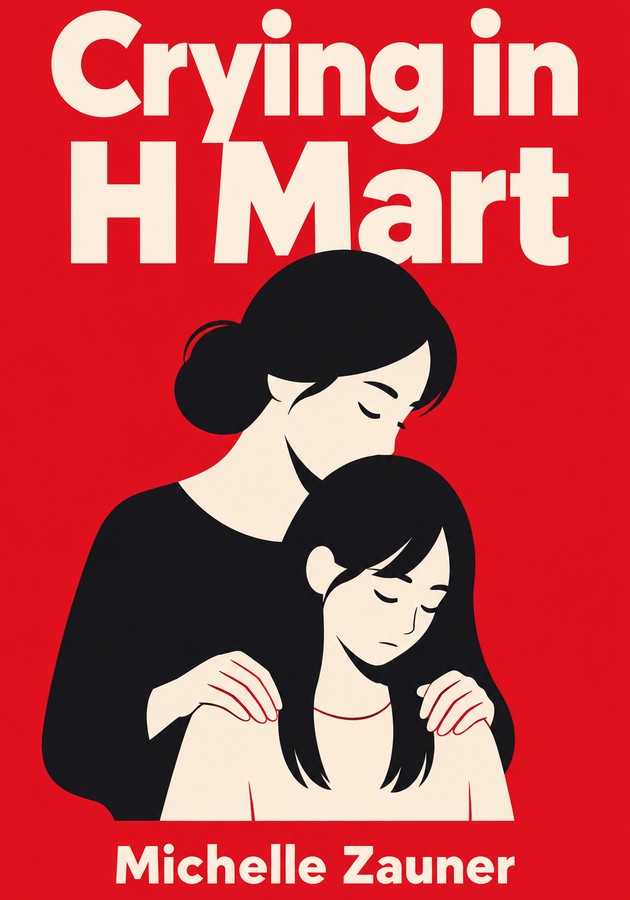 Book cover of Crying in H Mart by Michelle Zauner — critical summary review on 12min