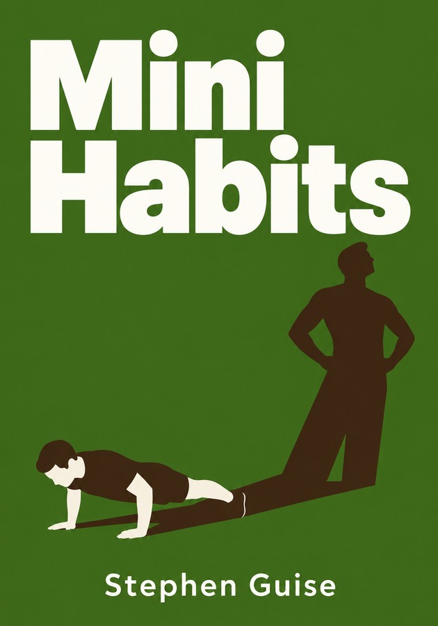 Book cover of Mini Habits by Stephen Guise — critical summary review on 12min