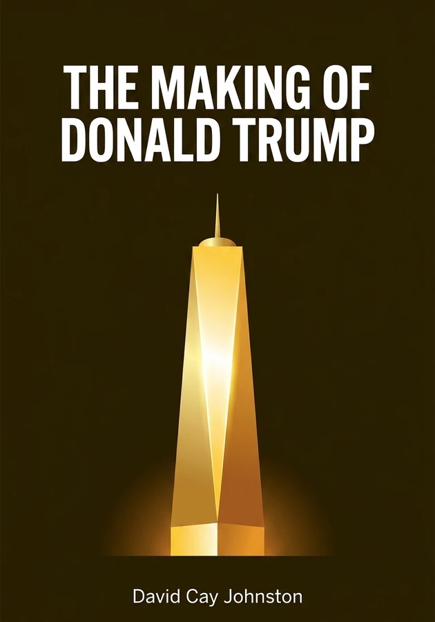 Capa do livro The Making of Donald Trump, de David Cay Johnston — resumo e resenha crítica no 12min