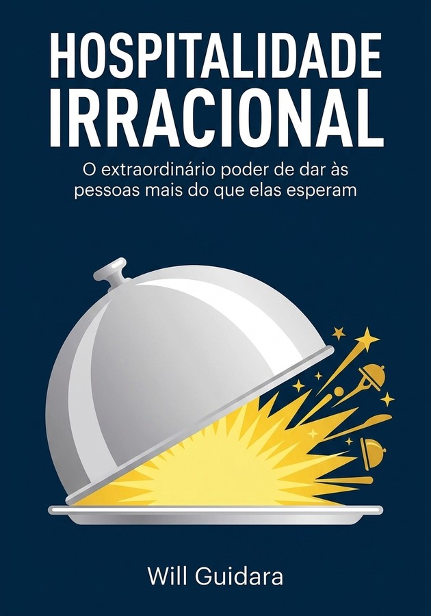Capa do livro Hospitalidade Irracional, de Will Guidara — resumo e resenha crítica no 12min
