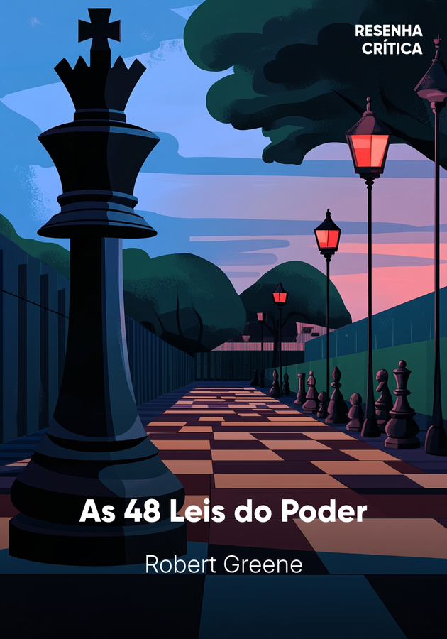 Capa do livro As 48 Leis do Poder, de Robert Greene — resumo e resenha crítica no 12min