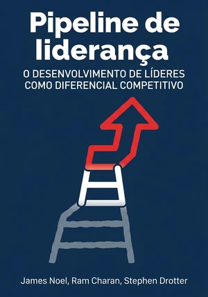 Capa do livro Pipeline de liderança, de Ram Charan & Stephen Drotter & James Noel — resumo e resenha crítica no 12min