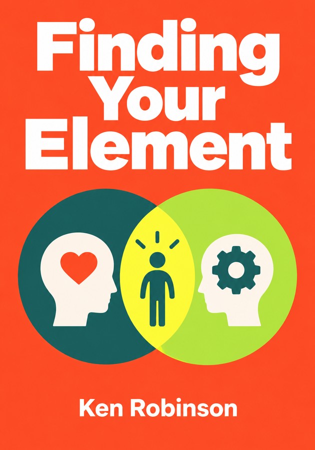 Book cover of Finding Your Element by Ken Robinson  — critical summary review on 12min