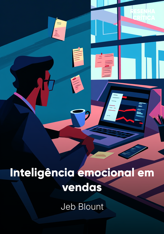 Capa do livro Inteligência emocional em vendas, de Jeb Blount — resumo e resenha crítica no 12min