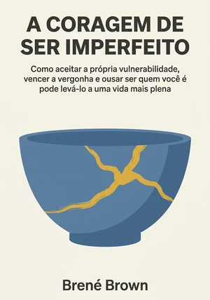 Capa do livro A Coragem de Ser Imperfeito, de Brené Brown — resumo e resenha crítica no 12min