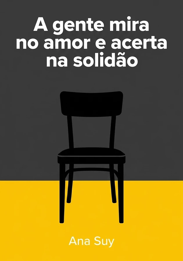 Capa do livro A gente mira no amor e acerta na solidão, de  Ana Suy — resumo e resenha crítica no 12min