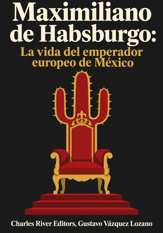 Portada del libro Maximiliano de Habsburgo: La vida del emperador europeo de México, de Charles River Editors — resumen crítico y reseña en 12min