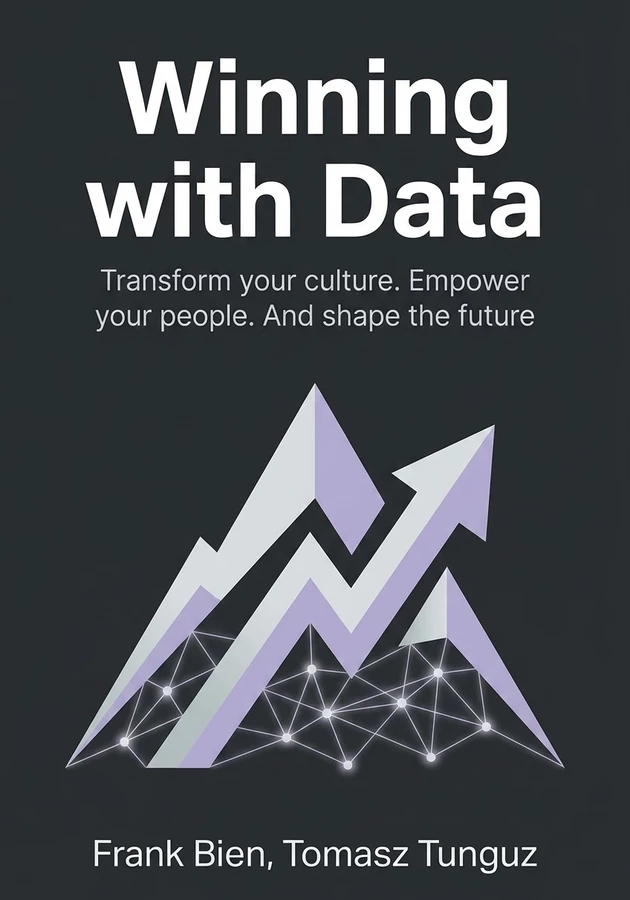 Capa do livro Winning with Data, de Frank Bien & Tomasz Tunguz — resumo e resenha crítica no 12min