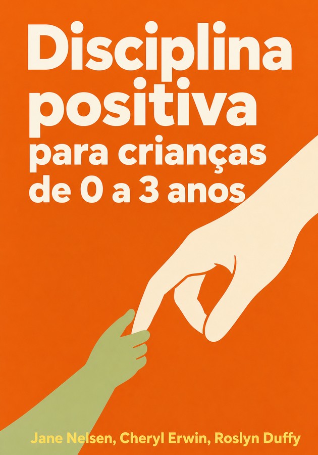 Capa do livro Disciplina positiva para crianças de 0 a 3 anos, de Cheryl Erwin — resumo e resenha crítica no 12min