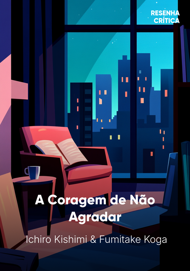 Capa do livro A Coragem de Não Agradar, de Fumitake Koga — resumo e resenha crítica no 12min