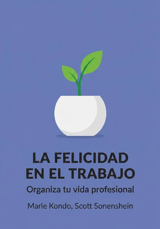 Portada del libro La felicidad en el trabajo, de Marie Kondo — resumen crítico y reseña en 12min