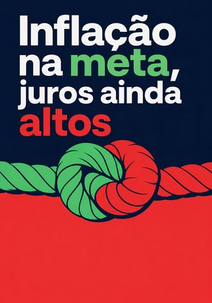 Capa do livro Inflação na meta, juros ainda altos, de 12min Originals — resumo e resenha crítica no 12min