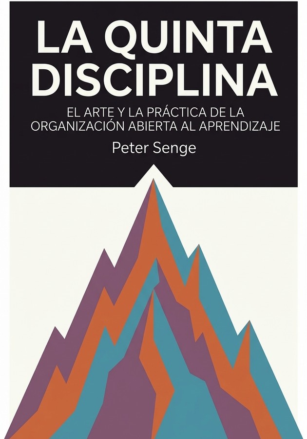 Portada del libro La Quinta Disciplina, de Peter Senge — resumen crítico y reseña en 12min