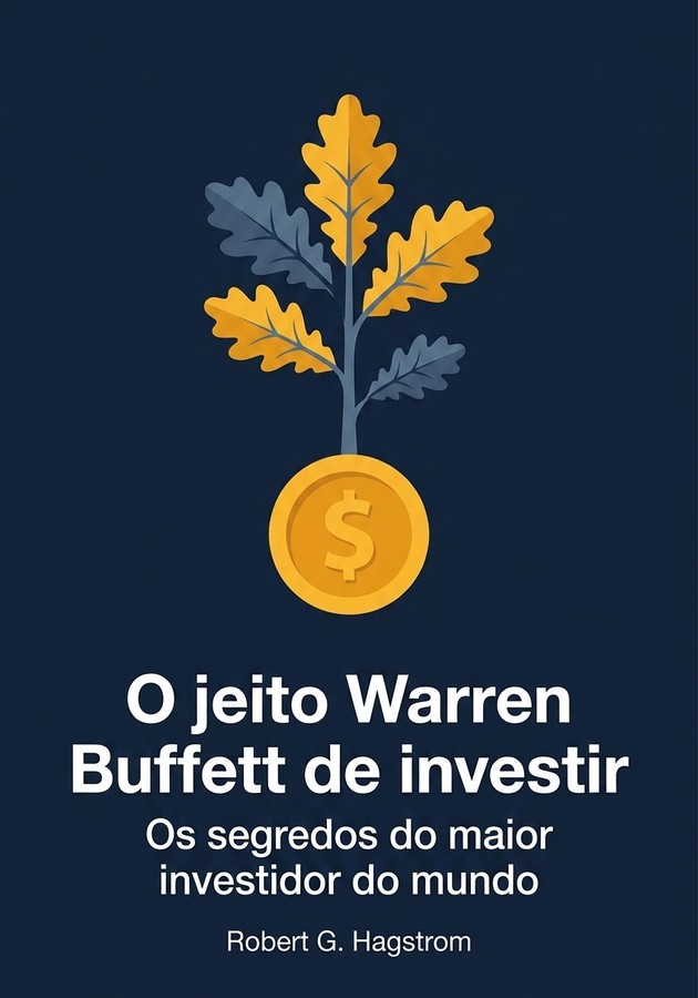 Capa do livro O jeito Warren Buffett de investir, de Robert G. Hagstrom — resumo e resenha crítica no 12min