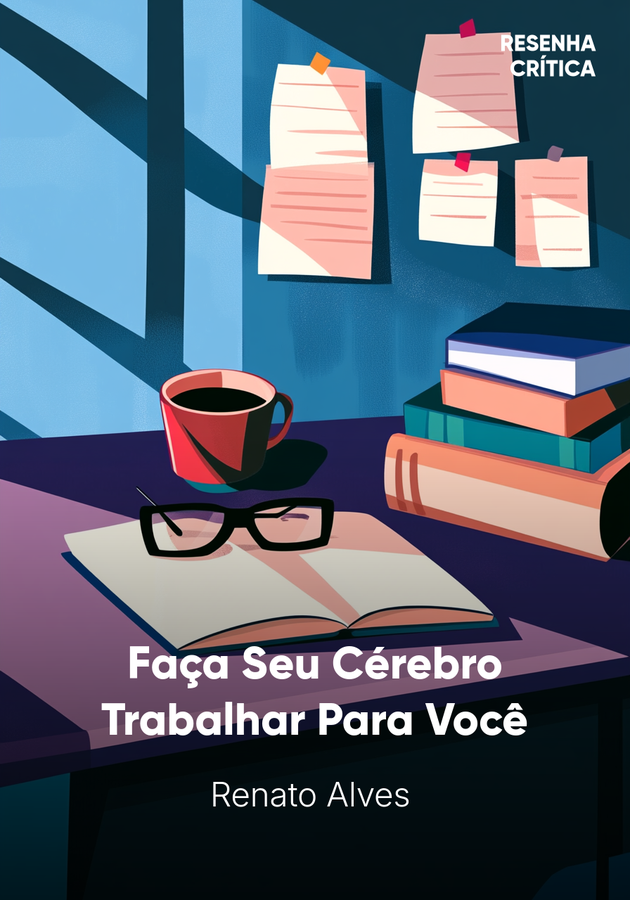 Capa do livro Faça Seu Cérebro Trabalhar Para Você, de Renato Alves — resumo e resenha crítica no 12min