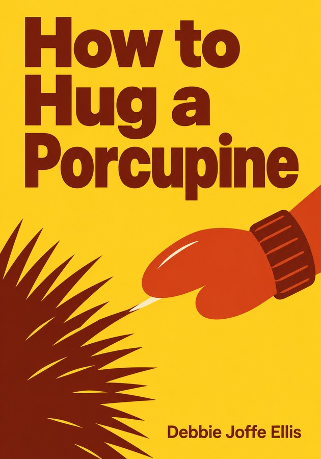 Book cover of How to Hug a Porcupine by Debbie Joffe Ellis — critical summary review on 12min