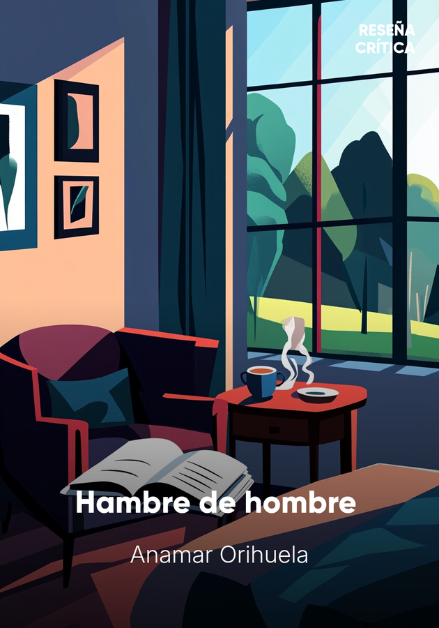 Portada del libro Hambre de hombre , de Anamar Orihuela — resumen crítico y reseña en 12min