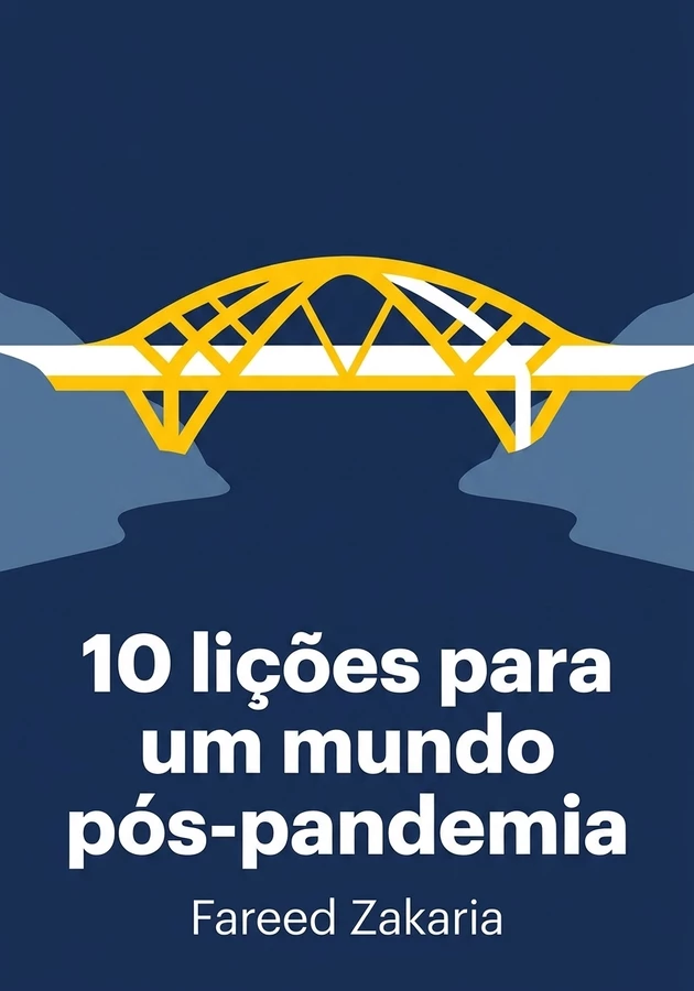 Capa do livro 10 lições para um mundo pós-pandemia, de Fareed Zakaria — resumo e resenha crítica no 12min