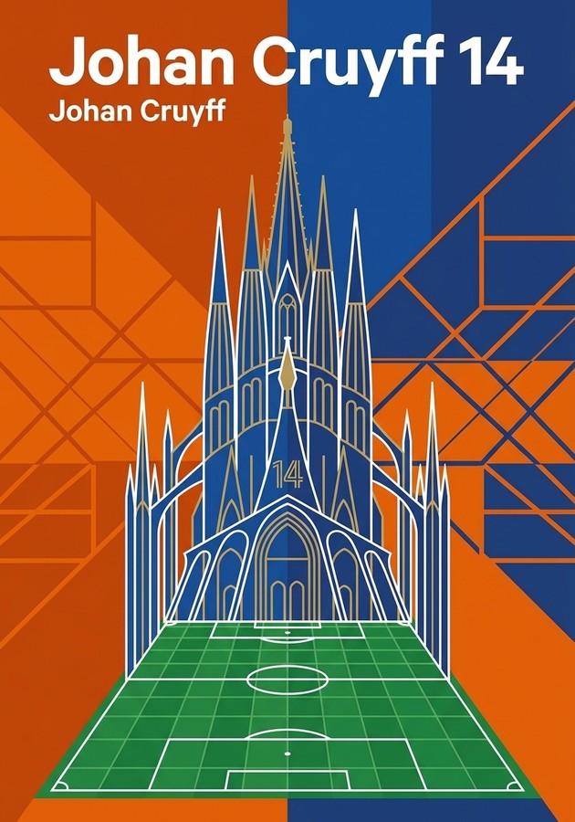Book cover of Johan Cruyff 14 by Johan Cruyff — critical summary review on 12min