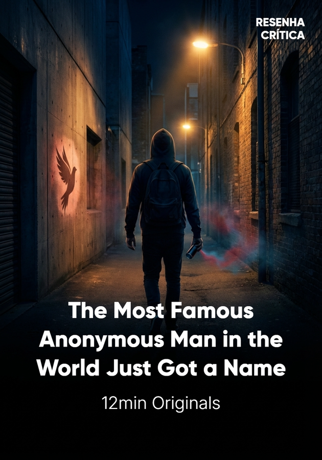 Book cover of The Most Famous Anonymous Man in the World Just Got a Name by 12min Originals — critical summary review on 12min