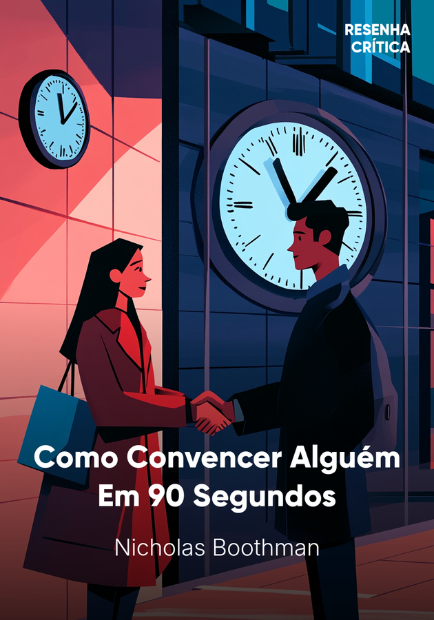Capa do livro Como Convencer Alguém Em 90 Segundos, de Nicholas Boothman — resumo e resenha crítica no 12min