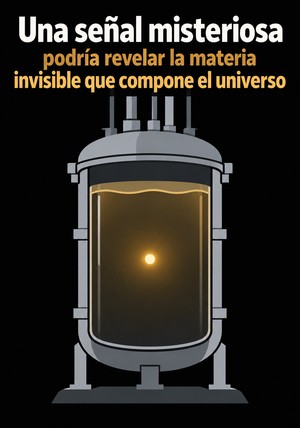 Portada del libro Una señal misteriosa podría revelar la materia invisible que compone el universo, de 12min Originals — resumen crítico y reseña en 12min