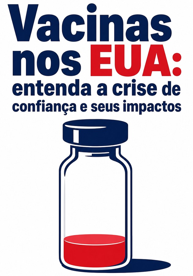 Capa do livro Vacinas nos EUA: entenda a crise de confiança e seus impactos, de 12min Originals — resumo e resenha crítica no 12min