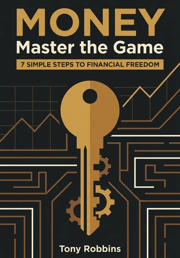 Book cover of MONEY Master the Game by Tony Robbins — critical summary review on 12min