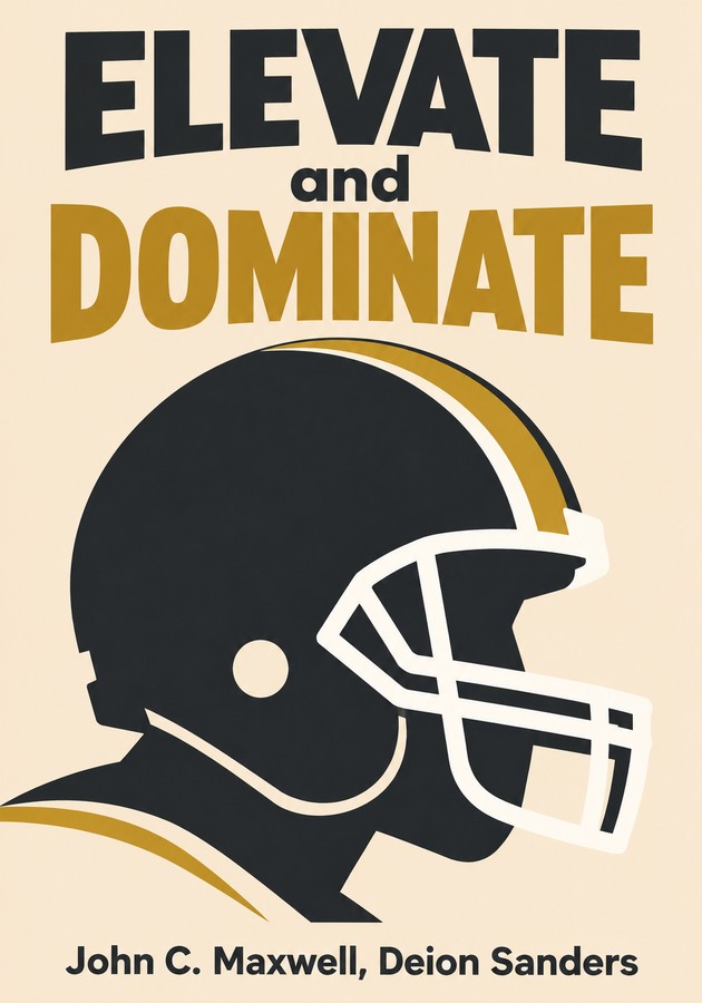 Book cover of Elevate and Dominate by John C. Maxwell — critical summary review on 12min