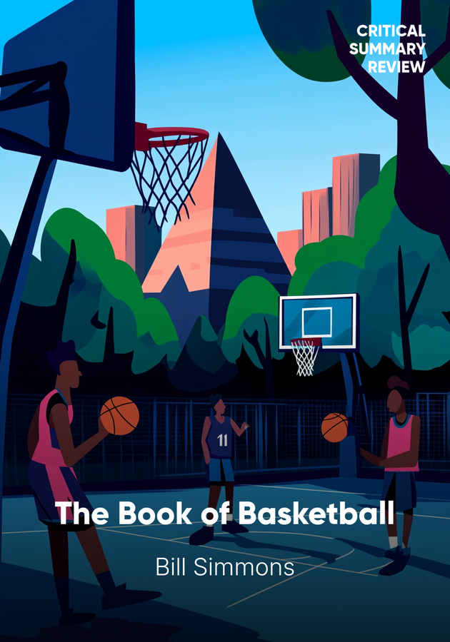 Book cover of The Book of Basketball by Bill Simmons — critical summary review on 12min