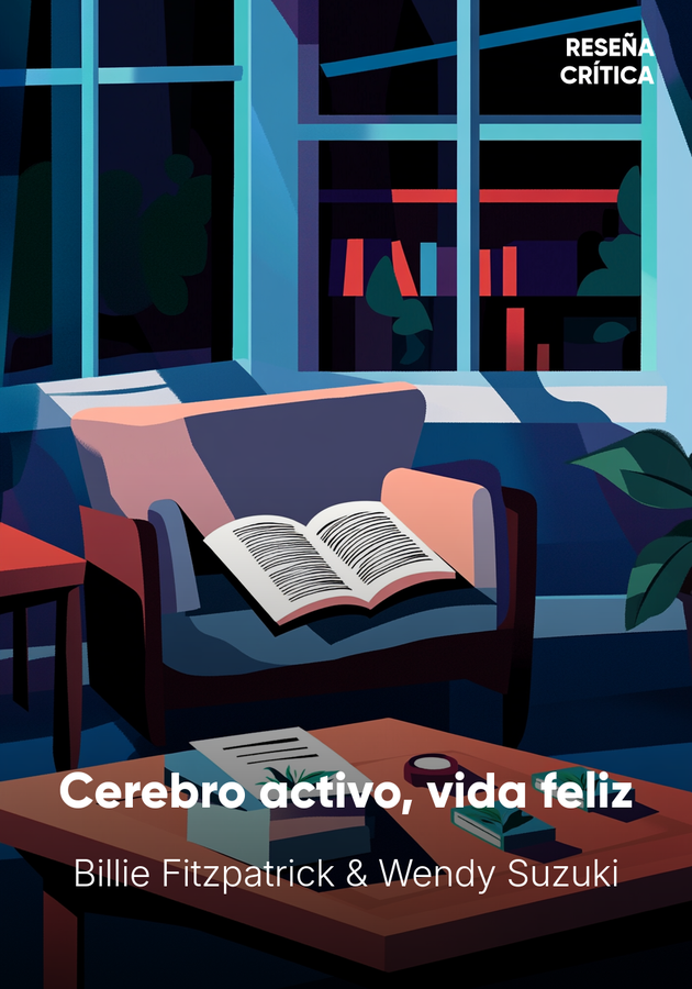 Portada del libro Cerebro activo, vida feliz, de Wendy Suzuki & Billie Fitzpatrick — resumen crítico y reseña en 12min