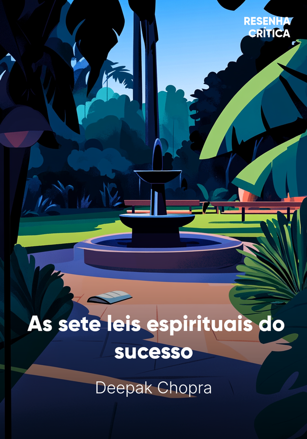 Capa do livro As sete leis espirituais do sucesso, de Deepak Chopra — resumo e resenha crítica no 12min