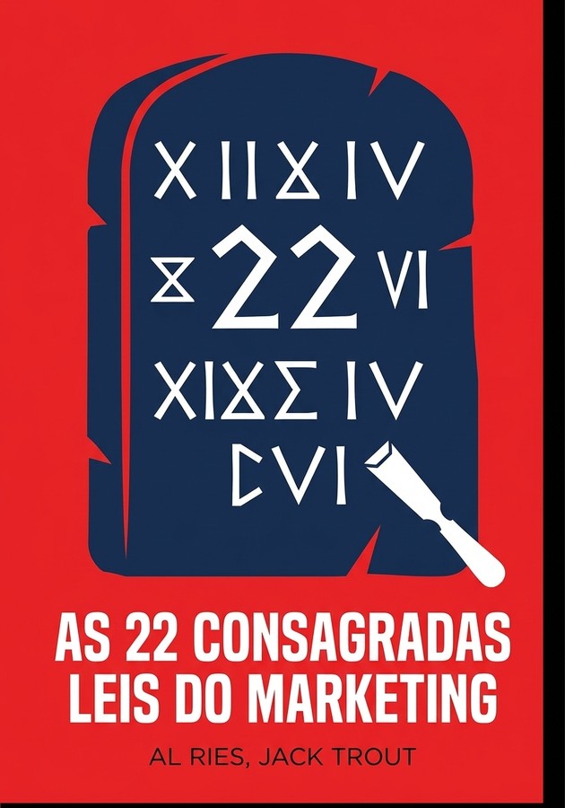 Capa do livro As 22 Consagradas Leis do Marketing, de Al Ries — resumo e resenha crítica no 12min