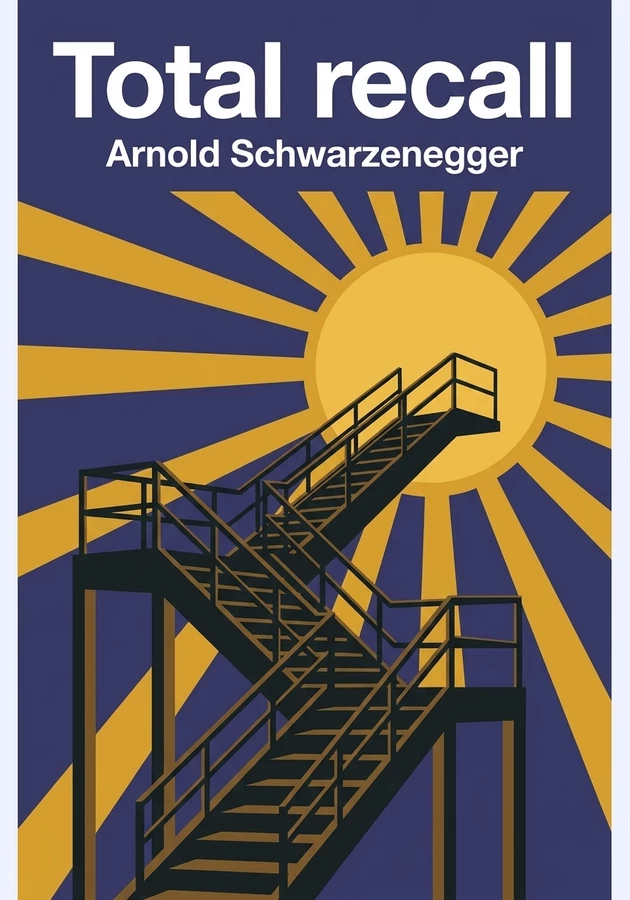 Capa do livro Total recall, de Arnold Schwarzenegger — resumo e resenha crítica no 12min