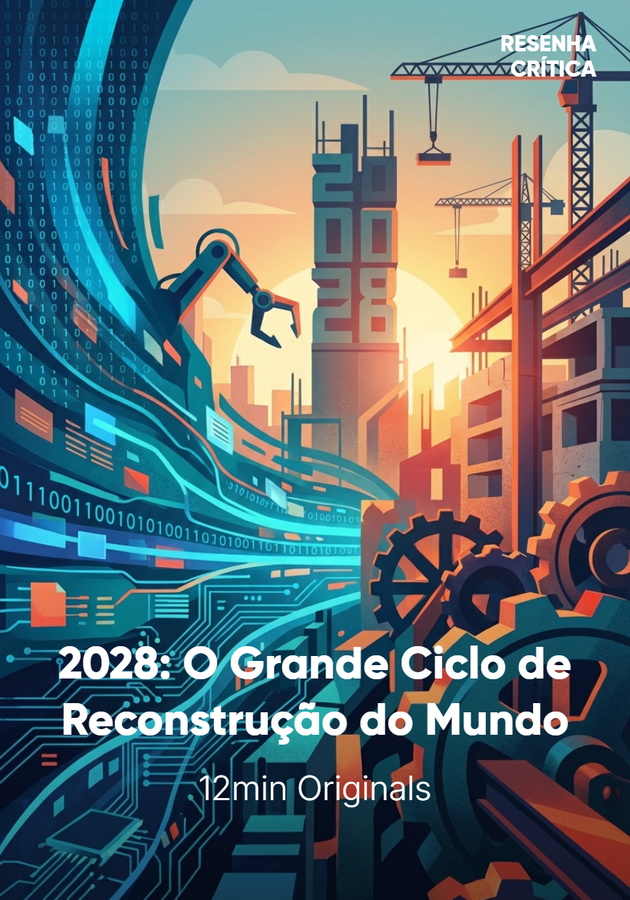 Capa do livro 2028: O Grande Ciclo de Reconstrução do Mundo, de 12min Originals — resumo e resenha crítica no 12min
