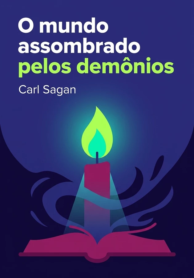 Capa do livro O mundo assombrado pelos demônios, de Carl Sagan — resumo e resenha crítica no 12min