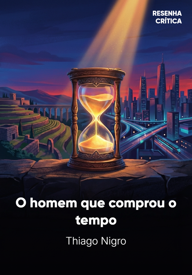 Capa do livro O homem que comprou o tempo, de Thiago Nigro — resumo e resenha crítica no 12min