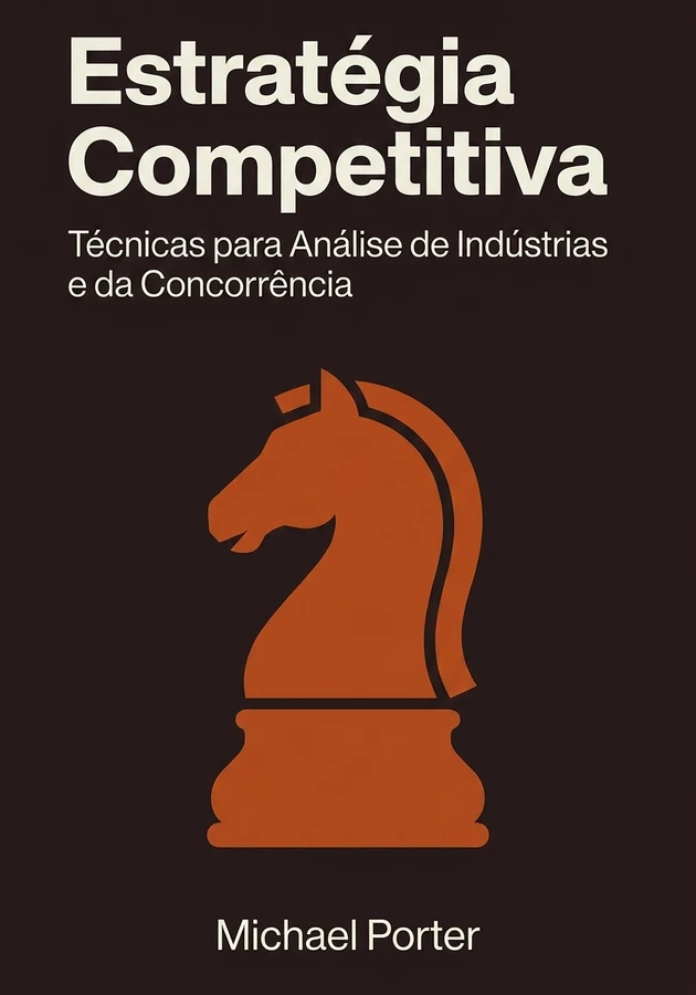Capa do livro Estratégia Competitiva, de Michael Porter — resumo e resenha crítica no 12min