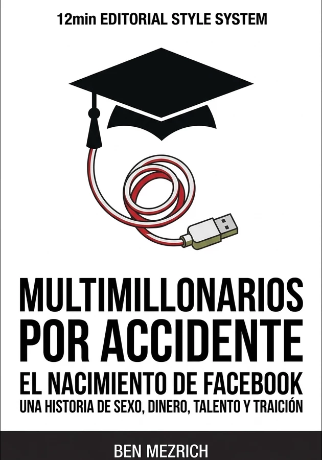 Portada del libro Multimillonarios por Accidente, de Ben Mezrich — resumen crítico y reseña en 12min